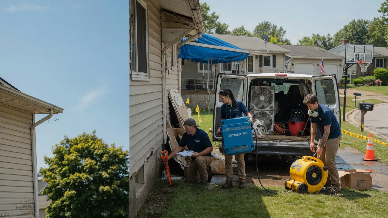 Ceiling Leak Cleanup in Hillsboro, IN near me